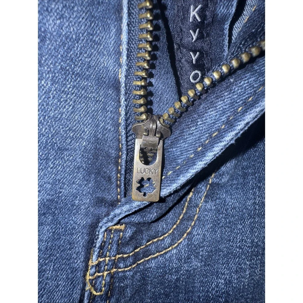 🍀 Lucky Brand Jeans 221 Straight Mens Size 34x30 Blue Casual Denim